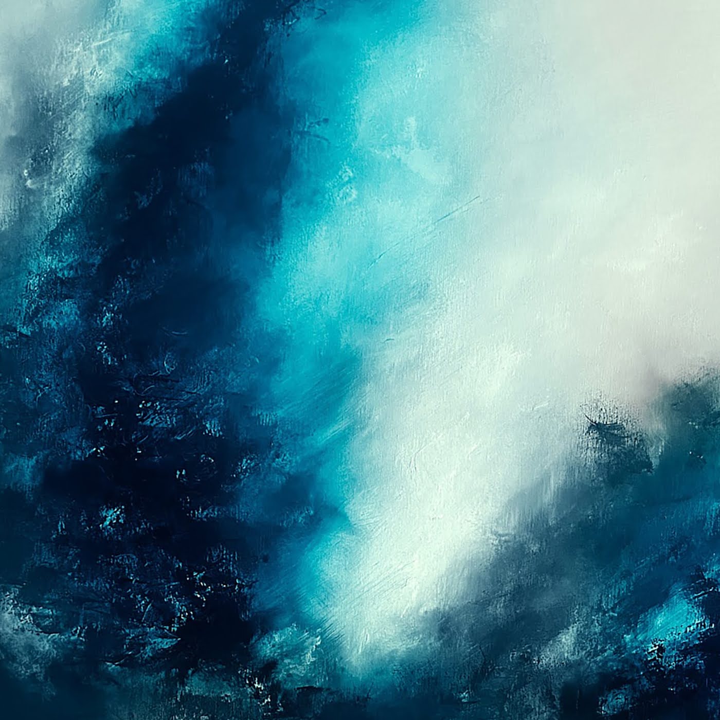 Underwater II - Underwater landscape painting